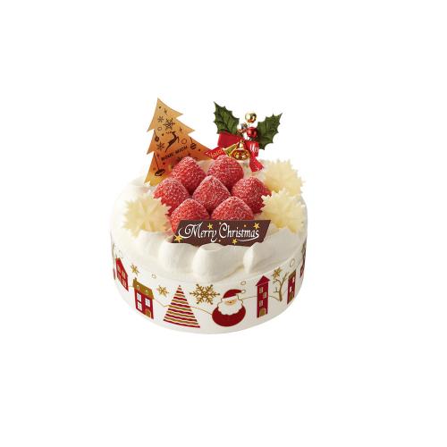 【店頭受取/柏店】クリスマス・苺ショートケーキ 5号【12月23日(火) →25日(木) 】