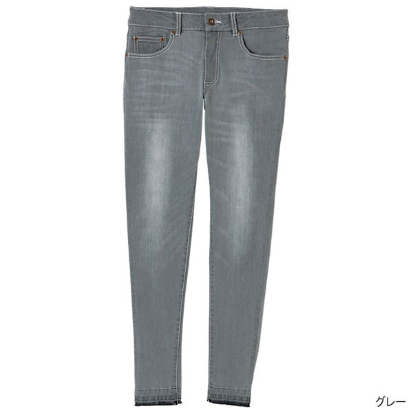 裾カットオフデザインスキニーデニムパンツ 商品詳細 高島屋オンラインストア