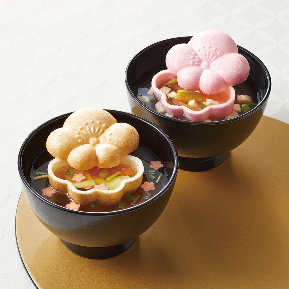 〈京都・辻が花〉京野菜のお吸物最中詰合せ