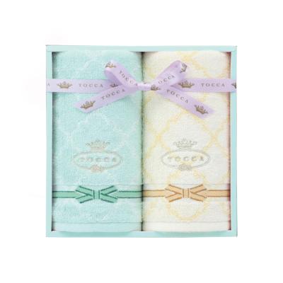【新品タグ付き】TOCCA タオルセット（バスタオル2枚・フェイスタオル2枚） トッカ フェイスタオル2枚セット ピンク | 内祝い・結婚引き出物