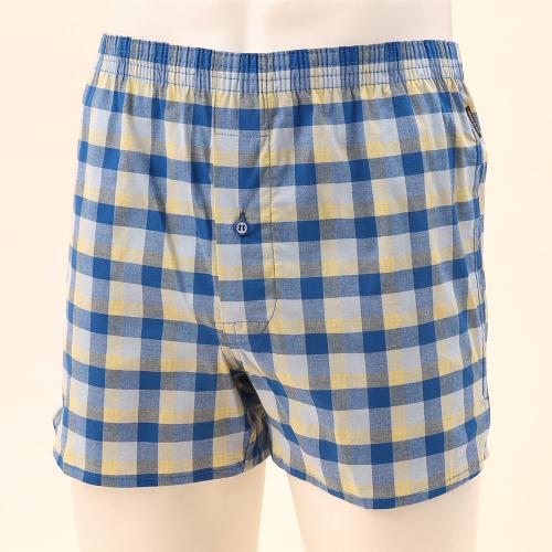 タータンチェック柄 ストレッチトランクス 前開き M→LL