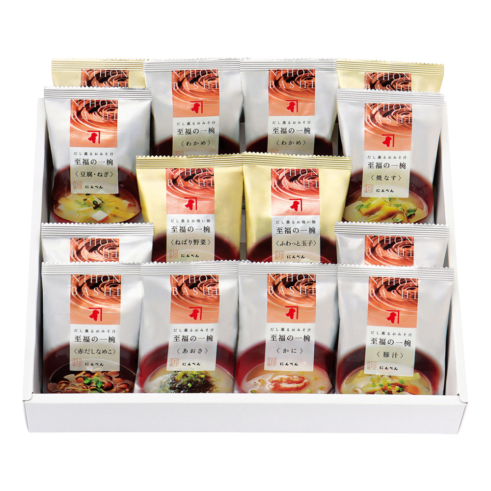 〈にんべん〉至福の一椀おみそ汁・お吸い物詰合せ