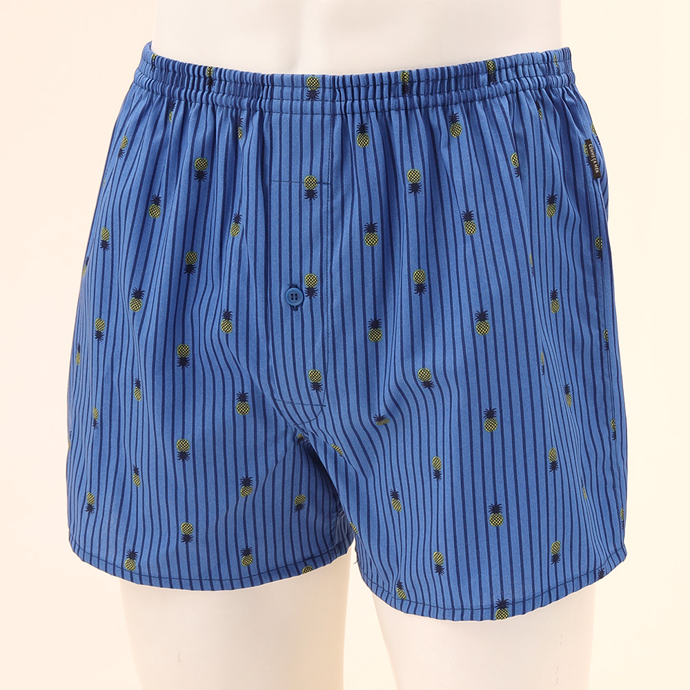 パイナップル柄 トランクス 前開き M→L