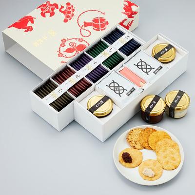玄米のディップせんべいとさしすせそ玄米せんべい