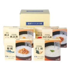 〈タカシマヤ〉レンジで海鮮こしひかり粥詰合せ