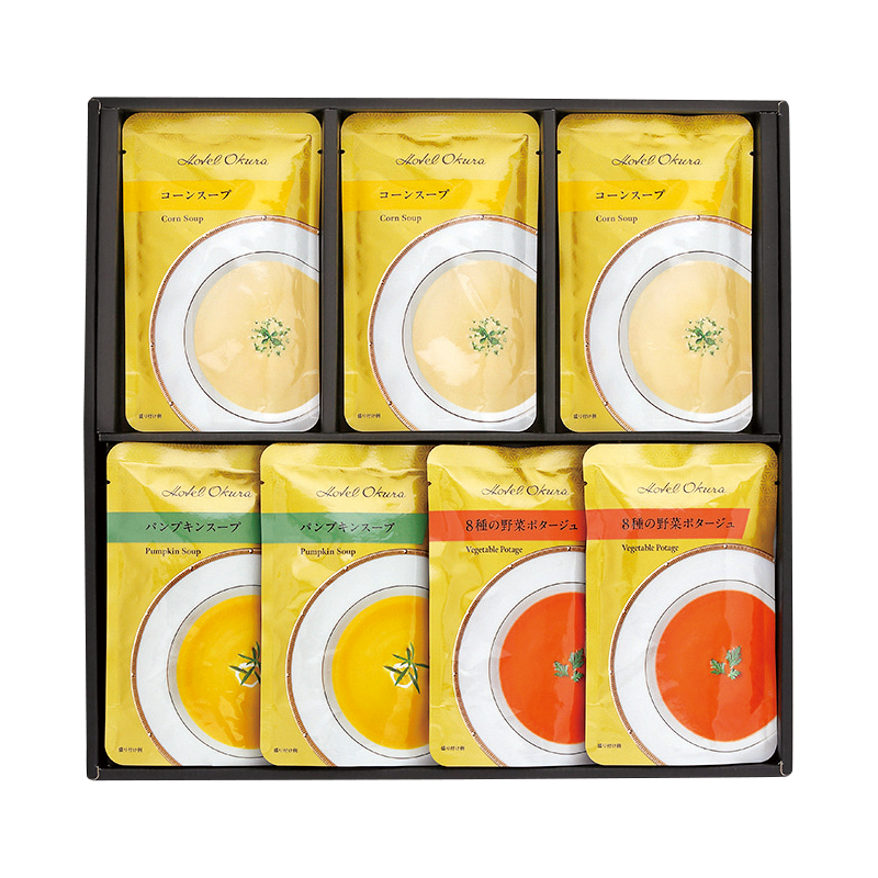 〈ホテルオークラ〉レトルトスープセット