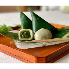 <紅葉掛紙>笹巻麸(抹茶あん) 個包装10個入