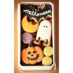 ＜上七軒とびら＞おばけたちのハロウィン缶