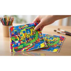 ＜JU米子高島屋＆山陰バディアート＞オリジナルハンカチ2枚セット