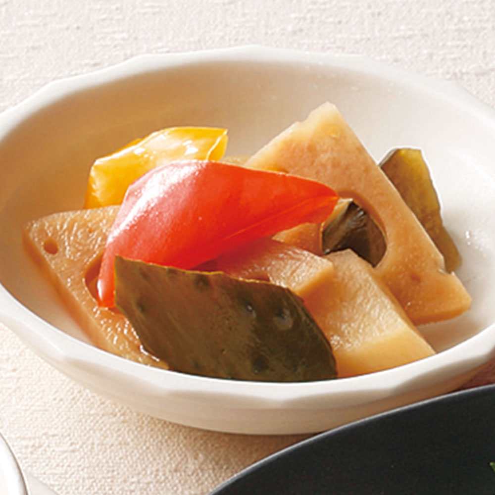 〈長久保食品〉ピクルス2種セット(やさい・きのこ)