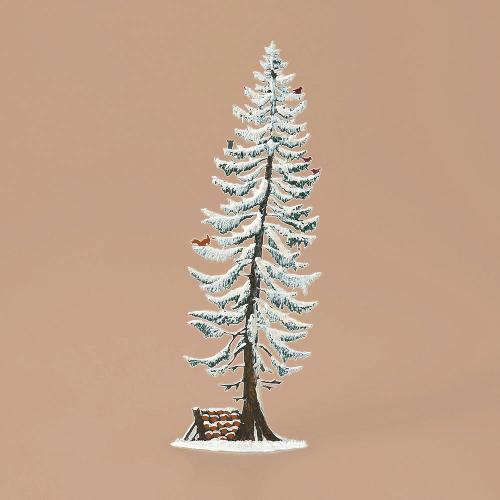 ドイツ・シュバイツァー社 冬のトウヒの木 ・薪付