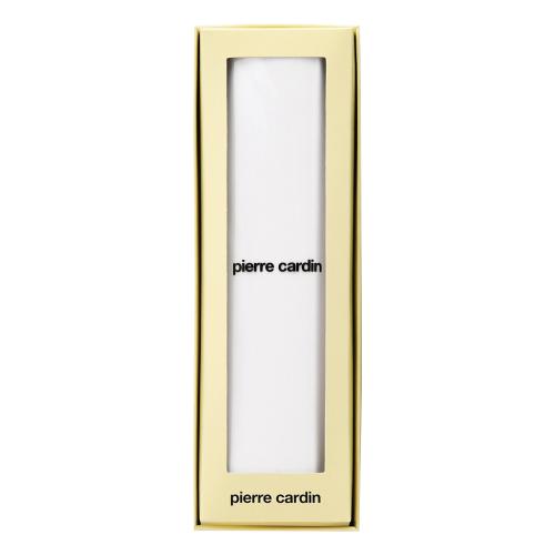 〈ピエール・カルダン〉お仕立券付ワイシャツ生地（白ツイル）