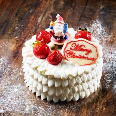 【店頭受取／日本橋店】ホワイトクリスマス13cm【12月24日 (水) ・25日(木) 】