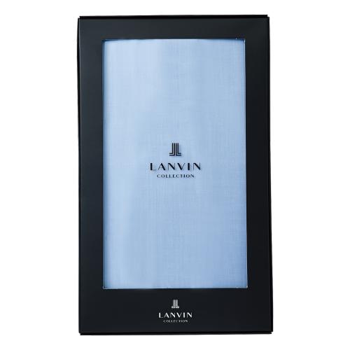 〈ランバンコレクション〉お仕立券付ワイシャツ生地（青）