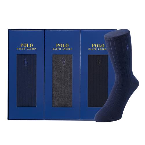 〈ポロ・ラルフローレン〉紳士靴下3足セット
