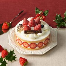 【店頭受取/日本橋店】雪降る苺-ノエル・フレーズ- 14.5cm【12月24日 (水) ・25日(木) 】