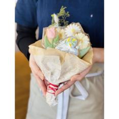 【ホワイトデー】春のクッキーブーケ