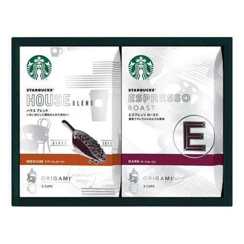 〈スターバックス〉オリガミドリップコーヒーギフト