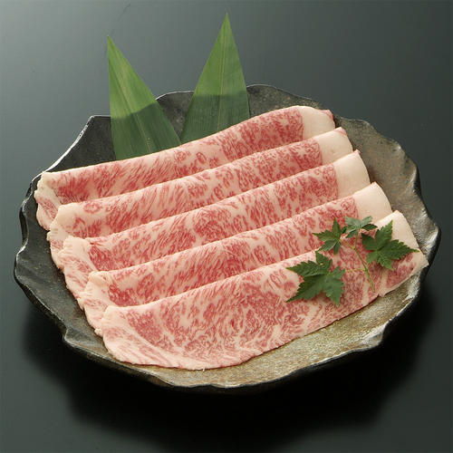 【高島屋オリジナル】国内産黒毛和牛すき焼用(ロース肉)・すき焼割下詰合せNSK-250