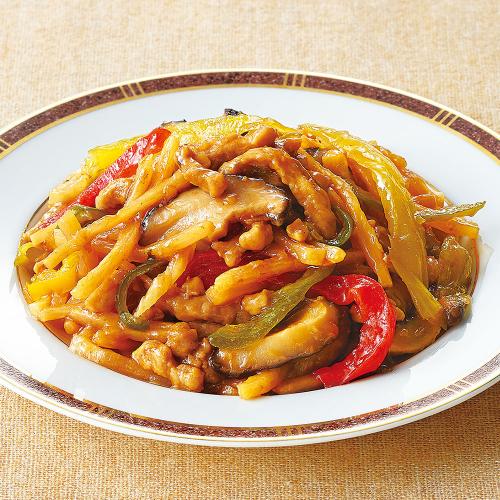 【よりどり】金華豚のチンジャオロース