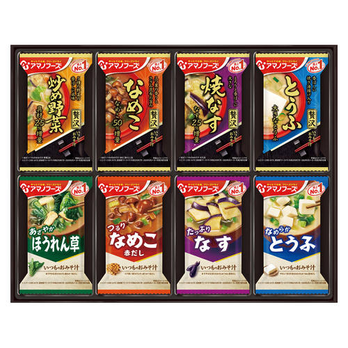 〈アマノフーズ〉フリーズドライみそ汁詰合せ