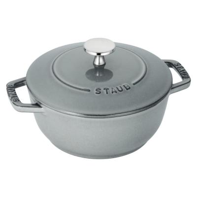 STAUB 赤 両手鍋 20cm レシピ本付き Staub 送料無料 ストウブ ココット鍋 ピコ ココット ラウンド