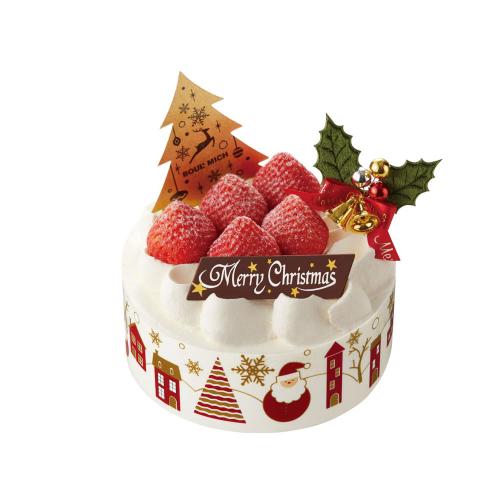 【店頭受取/新宿店】クリスマス・苺ショートケーキ 4号【12月23日(火) →25日(木) 】