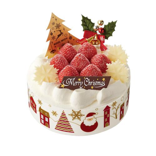【店頭受取/新宿店】クリスマス・苺ショートケーキ 5号【12月23日(火) →25日(木) 】