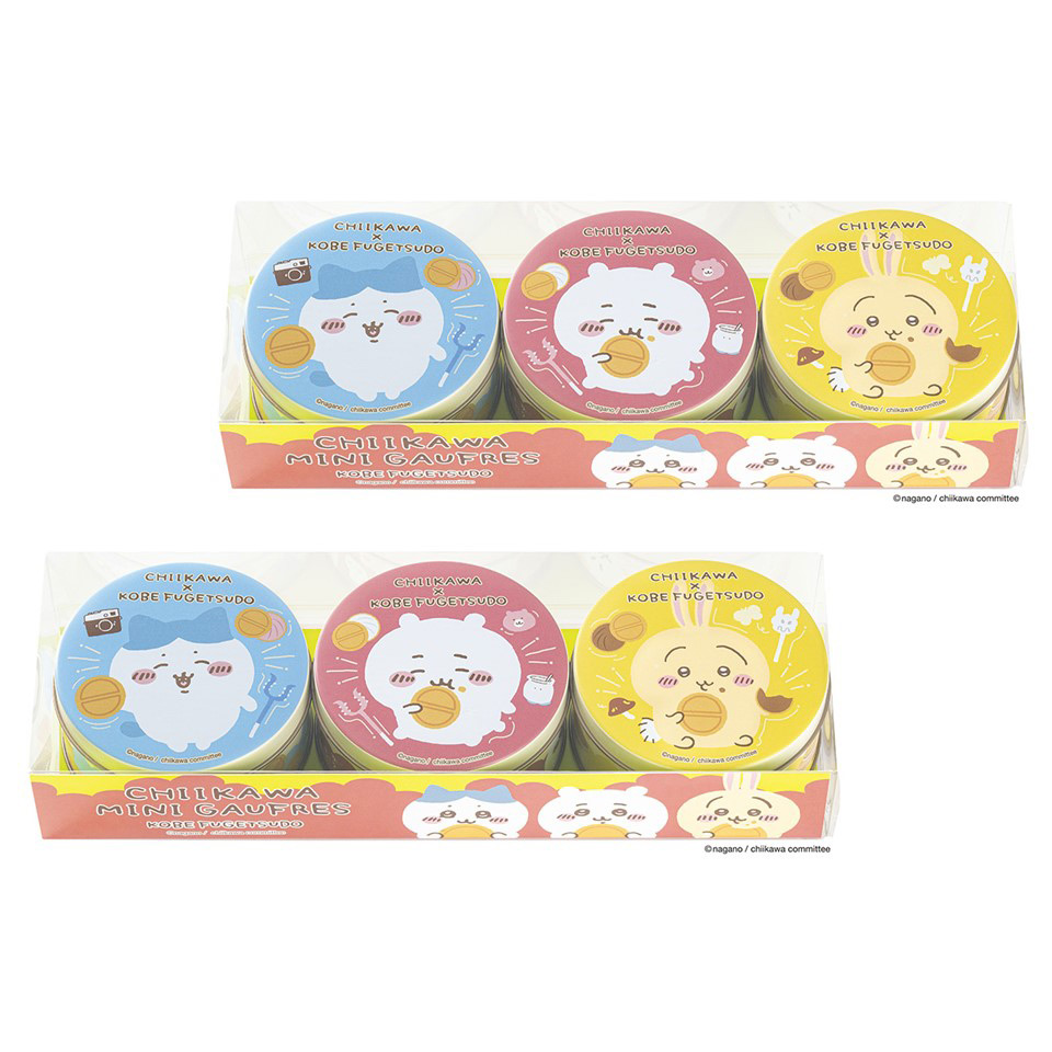 ちいかわミニゴーフル3缶入×2個