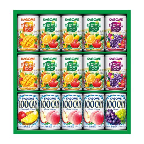 〈カゴメ〉フルーツ＆野菜飲料ギフト