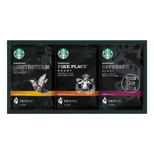 〈スターバックス〉オリガミドリップコーヒーギフト