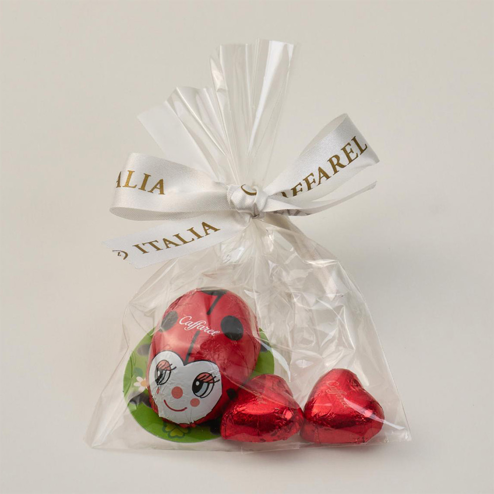 カファレル てんとう虫とミニハートセット×5袋セット