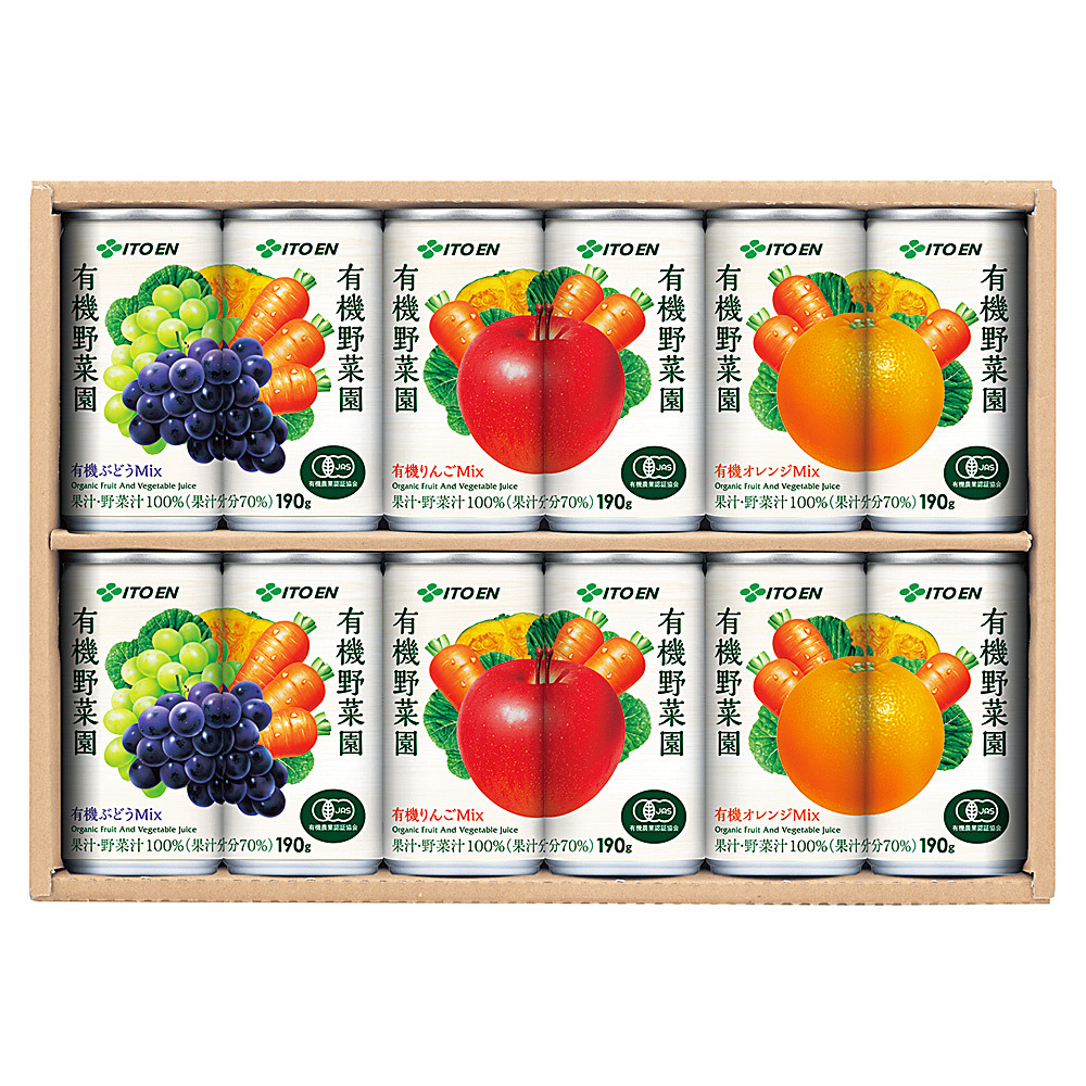 伊藤園 有機野菜園 果実 野菜ミックスジュース 商品詳細 高島屋オンラインストア