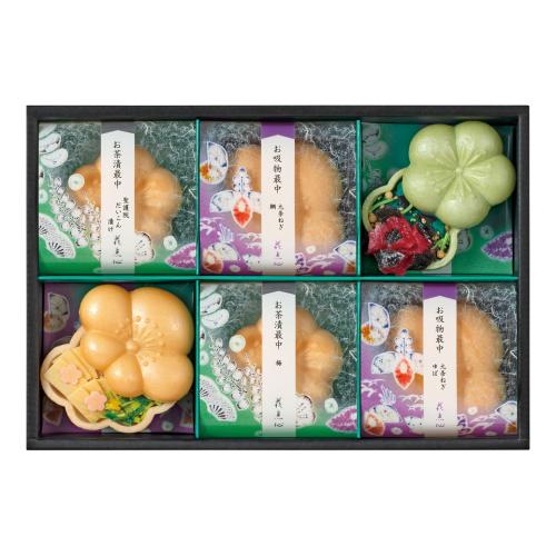 〈京都・辻が花〉お茶漬最中・お吸物最中詰合せ