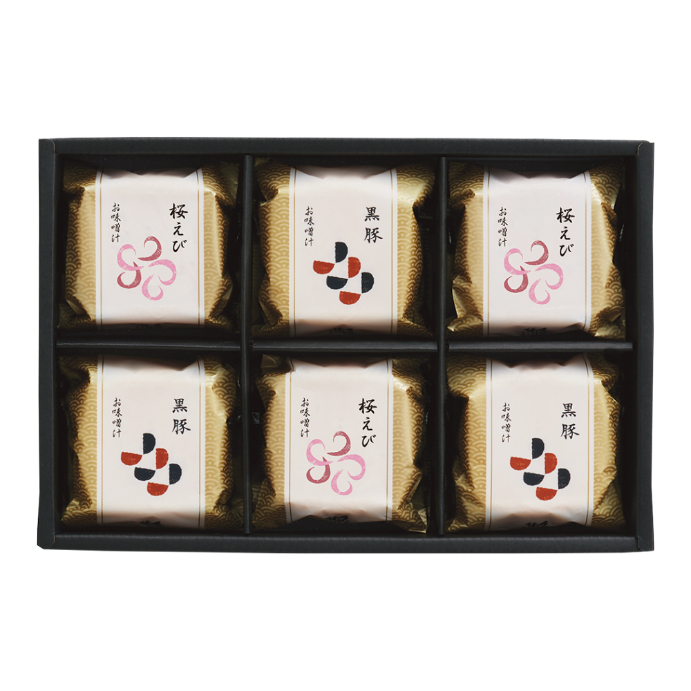 〈久右衛門〉本格和風だし　最中お味噌汁詰合せ