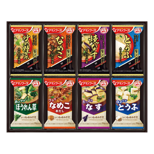 〈アマノフーズ〉フリーズドライみそ汁詰合せ