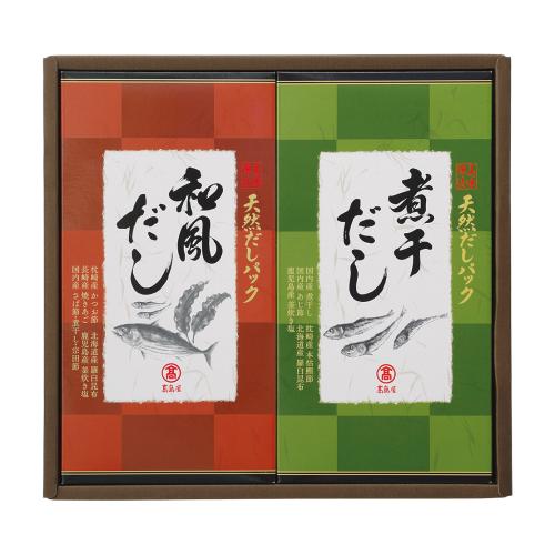 〈高島屋〉天然だしパック詰合せ