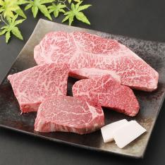 福袋　国内産黒毛和牛ステーキ用食べ比べセット（ロース・モモ・ヒレ）