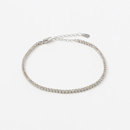 Ptダイヤ計1．5ctテニスブレスレット