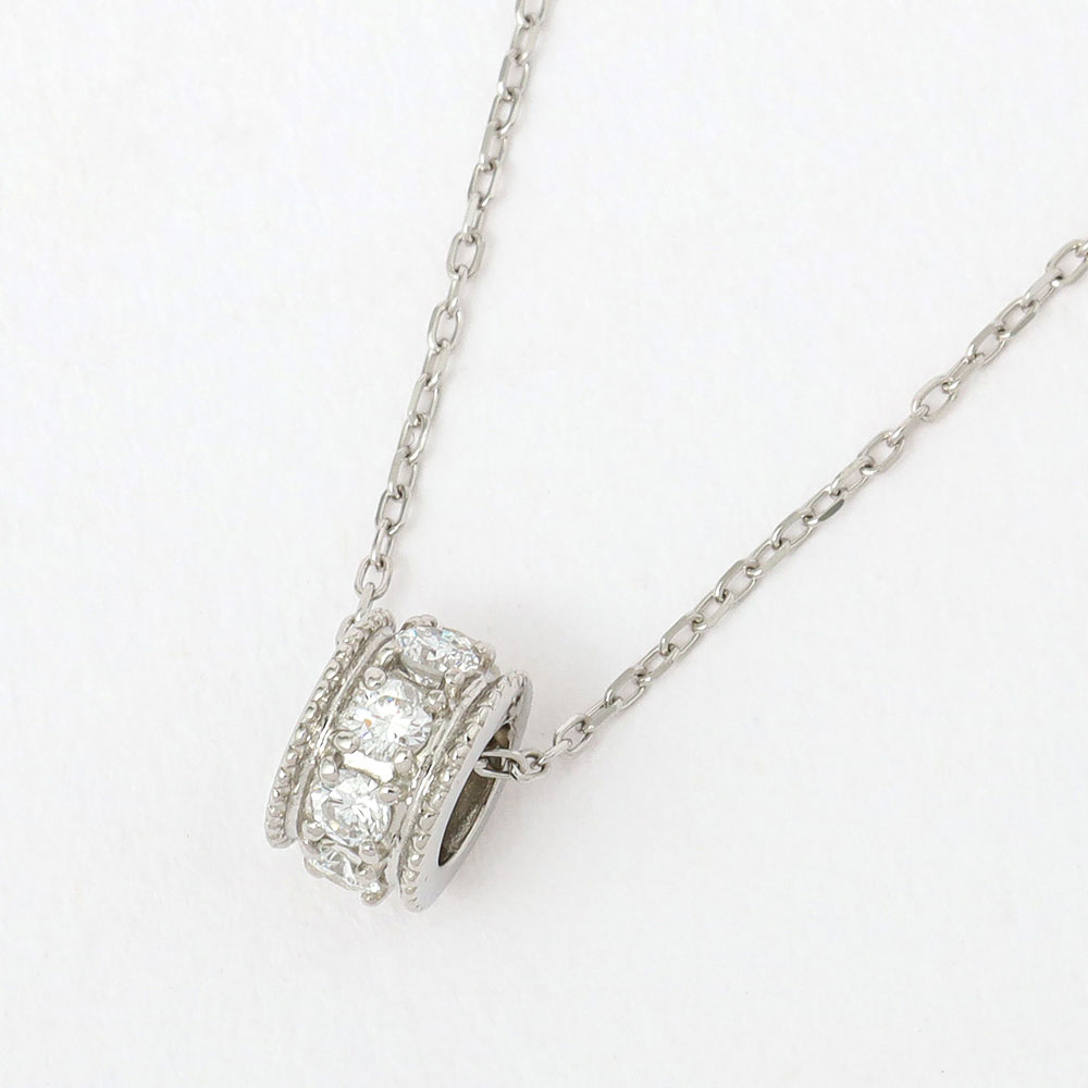 Pt計0．2ctダイヤフルエタニティペンダント