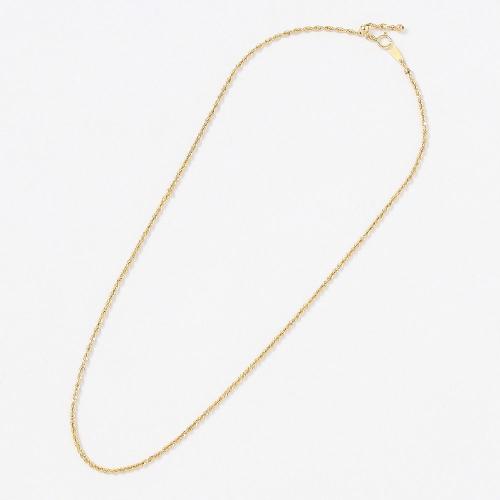 K18ロープネックレス