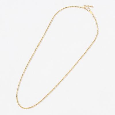 K18ロープネックレス