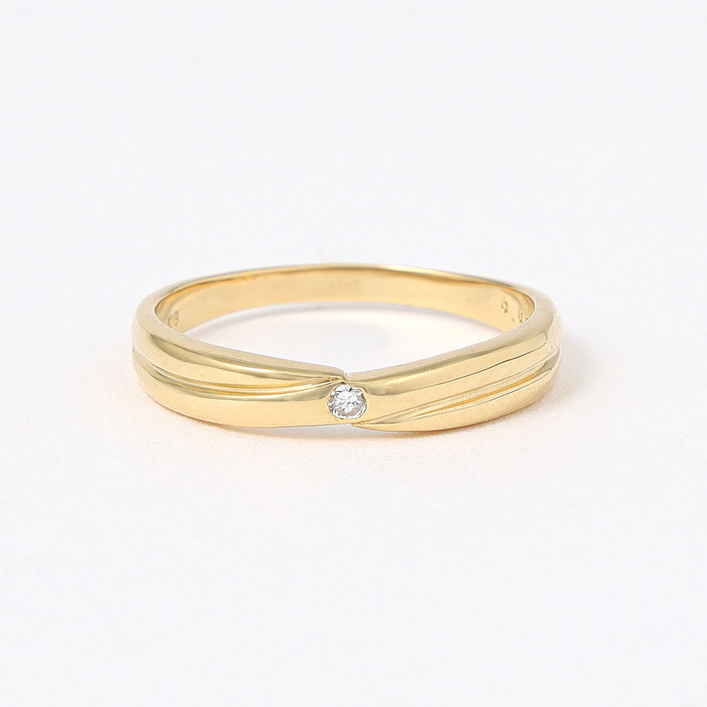 K18ダイヤリング