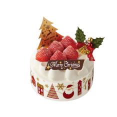 【店頭受取／大阪店】クリスマス・苺ショートケーキ 4号【12月23日(火) →25日(木) 】