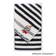 〈ムーミン〉ミイ　ボーダーII　フェイスタオル