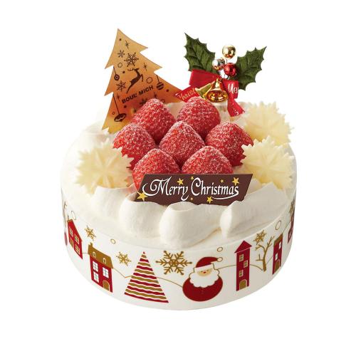 【店頭受取/大阪店】クリスマス・苺ショートケーキ 5号【12月23日(火) →25日(木) 】
