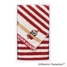 〈ムーミン〉ミイ　ボーダーII　フェイスタオル