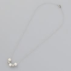 7mmアコヤパールデザインネックレス