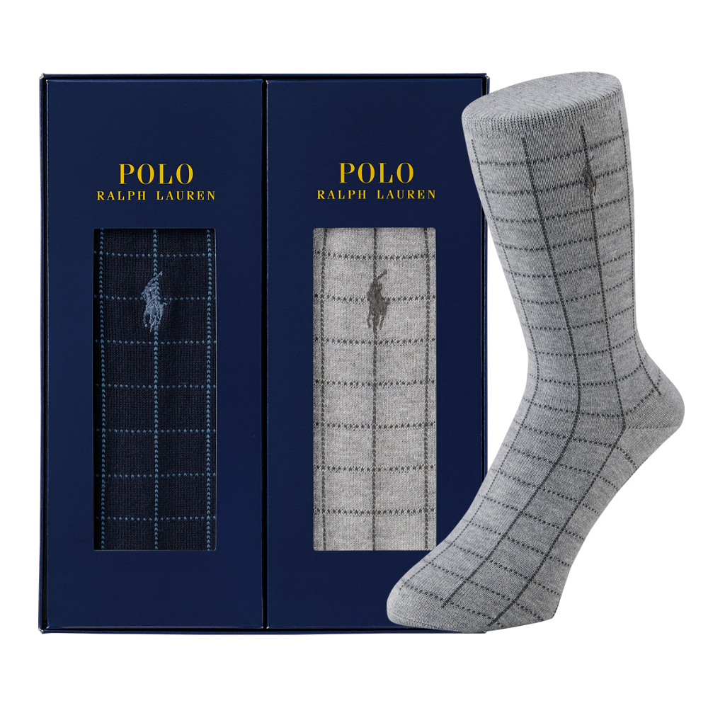 〈ポロ・ラルフローレン〉紳士靴下2足セット