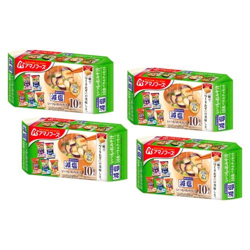 減塩いつものおみそ汁10食バラエティ×4袋（40食）